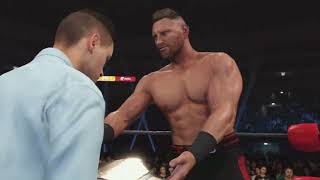 WWE2K24 DIJAK VS MACHO MAN RANDY SAVAGE US CHAMPIONSHIP MATCH