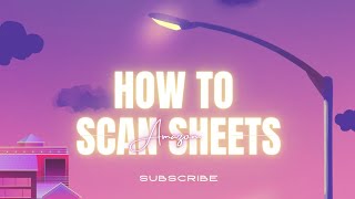 How to Scan Sheets from Scan Unlimited Amazon | Abdullah Awan | Ecommerce by Team86