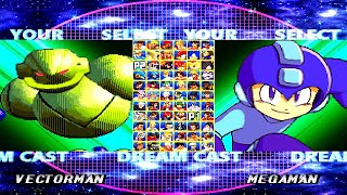 Sega vs. Capcom 2 #52 Vectorman  (final character in the roster)