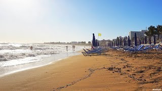 Cyprus, Protaras. Sea waves / Протарас, Кипр. Волны на море 2017