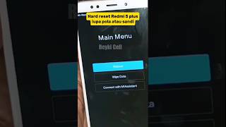 Hard reset Redmi 5 Plus Lupa Pola