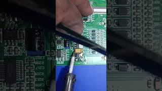 how to desolder SMD components with soldering iron