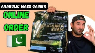 Anabolic Mass Gainer Review Unboxing Bought Online From Protein Store Pakistan