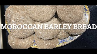 MOROCCAN BARLEY BREAD RECIPE/ حريشات الشعير رطبين وهشاش من الذ مايكون صحيين وساهلين في التحضير