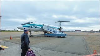 Alrosa/АЛРОСА Tupolev Tu-134 from Irkutsk IKT to Mirny MJZ