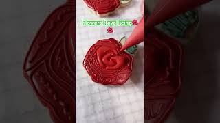 Flowers royal icing 🌺🌺 #art #cookies #royalicing #celebration #art #flower #royalicing