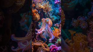 The Ocean's Most Magical Creature?  #marinelife #oceancreatures #shorts #cuttlefish #cephalopod