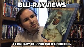 Blu-Rayviews: February Horror Pack Unboxing