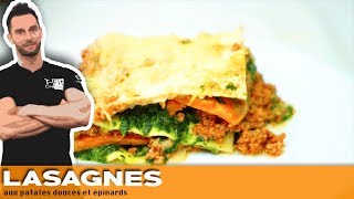 T-Fit Coaching : Lasagnes patates douces et épinards