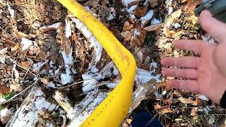 A tree fell on my gas line! (PINCHED OFF FLOW)