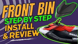 2024 Front Storage Bin Install & Review - 2ND Gen SEADOO SPARK TRIXX