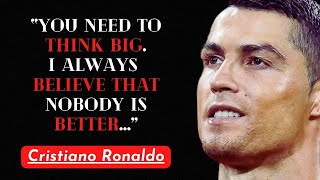 Cristiano Ronaldo's Quotes That Will Inspire You | Motivational Quotes By Cristiano Ronaldo.