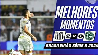 Santos x Goiás | Melhores Momentos