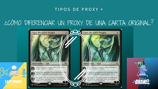 Tipos de Proxy y cómo diferenciar un proxy de una carta original