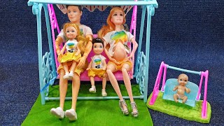 10 Minutes Satisfying with Unboxing Cute Princess Bed Playset, Clothes Dress-Up Toys | Review Toys