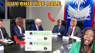 24 Juin Video Rankont Guy Phillipe avèk Garry Conille Wap sezi tande koze ki pale