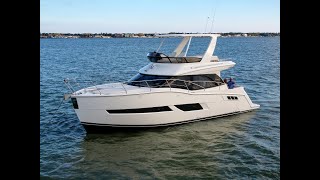 Carver C40 Command Bridge Walkthrough by Tom George Yacht Group