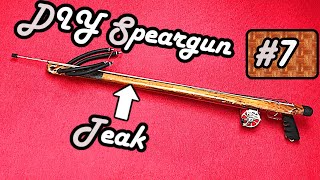 DIY Speargun - Teak Carbon Gun - Step by Step - 7