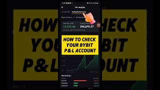 How to Check Your Bybit Profit and Loss Account #crypto #bybit