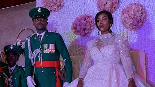 MILITARY COLOURFUL WEDDING: CAPTAIN AYOWOLE WEDS GRACE.