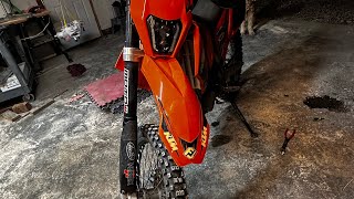 KTM 450 Dirt Bike Low Hours Runs and Rides Awesome For Sale