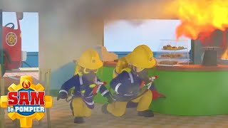 Un autre incendie! | Sam le Pompier | Dessins animés