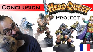 🇫🇷 Peindre ses figurines Jeu de plateau : Conclusion Projet Heroquest ( Zombicide , Kickstarter )