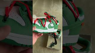 Off-White x Nike Dunk Low 'Pine Green'