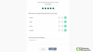 Garbanzo Mediterranean Grill Customer Satisfaction Survey | 2023