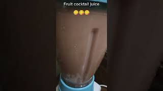 Fruit cocktail juice 😋😋😋#juice