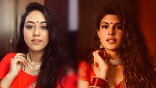 GENDA PHOOL || Jacqueline Fernandez || Makeup & Hairstyle || Tutorial || Bengali Makeup Look