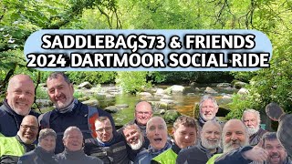 Riding With Saddlebags73 On Dartmoor Social 2024 - Honda Nc750x Adventures!