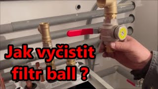 Jak vyčistit Filtr ball