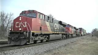 Canadian National Intermodal Train Q149