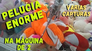 Pelucia enorme na máquina de 2 e várias capturas na Kombi