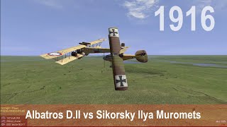 IL-2 1946:  Albatros D.II vs Sikorsky Ilya Muromets