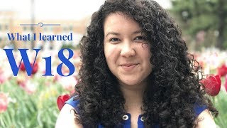 What I learned | PhD W18