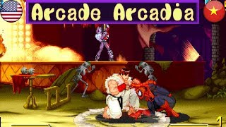 Marvel vs Capcom(FightCade_Replay_mvsc)matches▶️Caponte vs newbie12341 20200331①