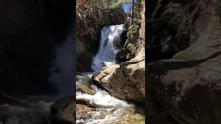 Browns Creek Falls in Nathrop Colorado