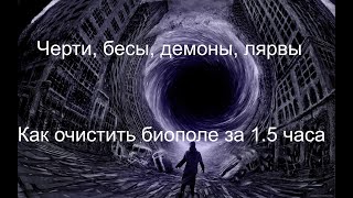 Черти, бесы, демоны, лярвы  Как очистить биополе за 1.5 часа