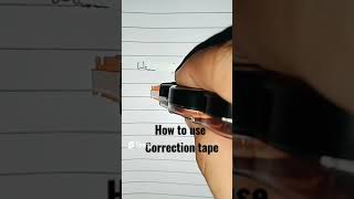 correction tape