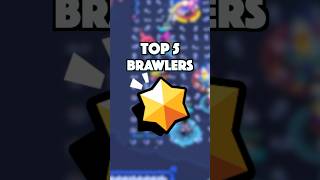 BEST BRAWLERS FOR BOUNTY! (July 2024) #brawlstars #brawstarsgame #shorts