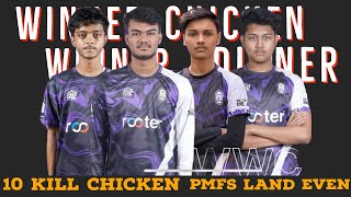 A1es CHICKEN in Erangel || PUBG MOBILE FRONTLINE SHOWDOWN || LAN EVENT||