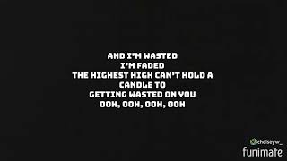 demi lovato - wasted (lyrics)