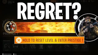 DO I REGRET DOING PRESTIGE In BO6? (Black Ops 6 Prestige Rewards)