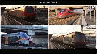 Un sabato pomeriggio tra transiti, arrivi e partenze a Torino Stura!