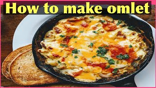 How to make omlet ! Amazing street egg omlet ! Masala 🌶 spicy omlet