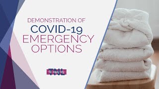 Demonstration of COVID19 Emergency Options - The Nappy Lady