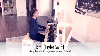 LOML (Taylor Swift) Easy Piano Cover with Sheet Music