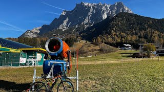 Zugspitze und Wetterstein einmal umadum mit dem Mountainbike